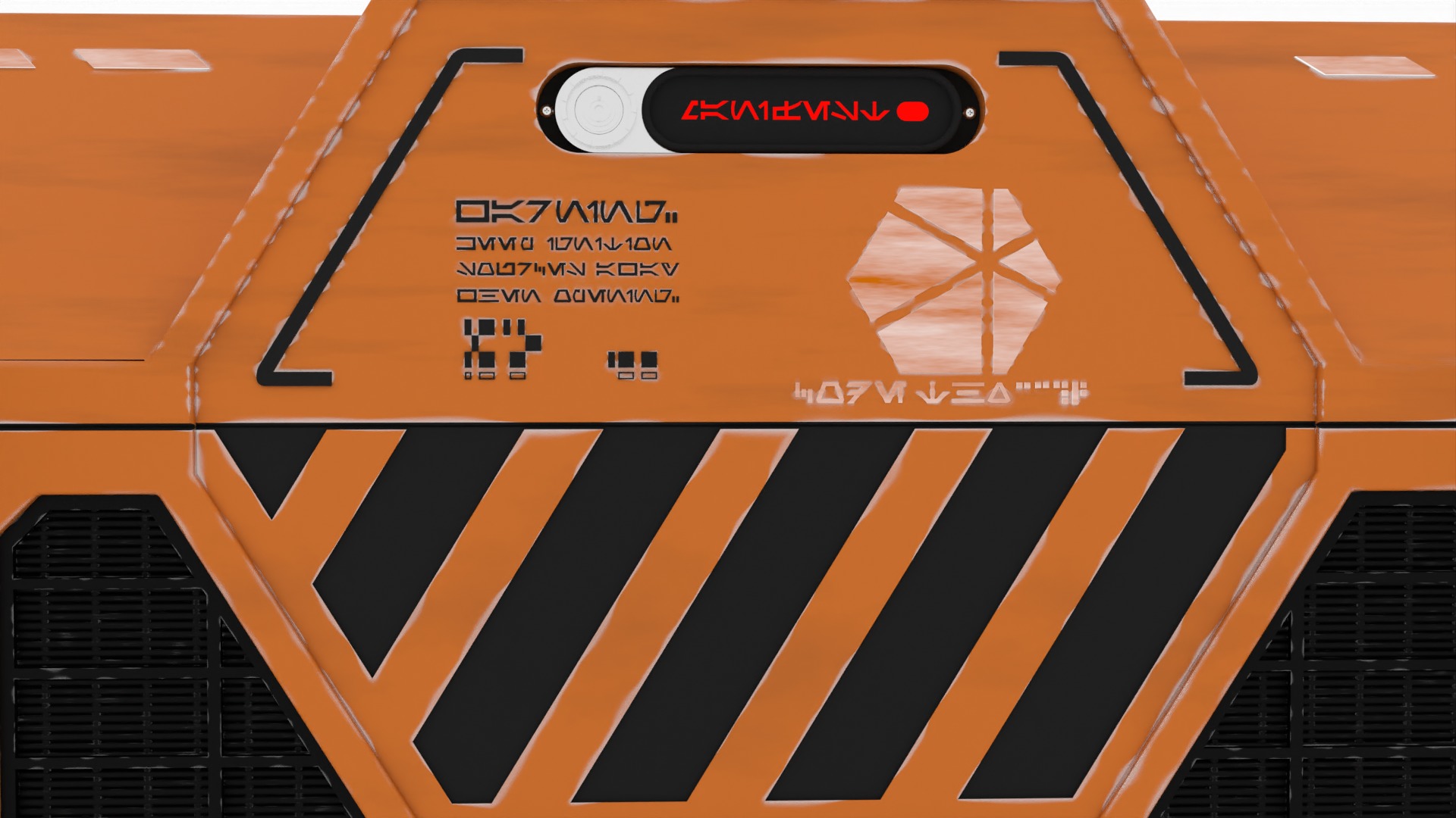 Kyber Crystal Container 1-6 scale Hottoys 3D print model_45