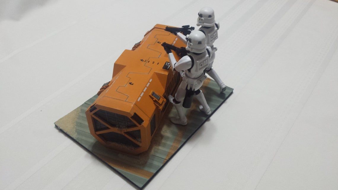 Kyber Crystal Container 1-6 scale Hottoys 3D print model_66