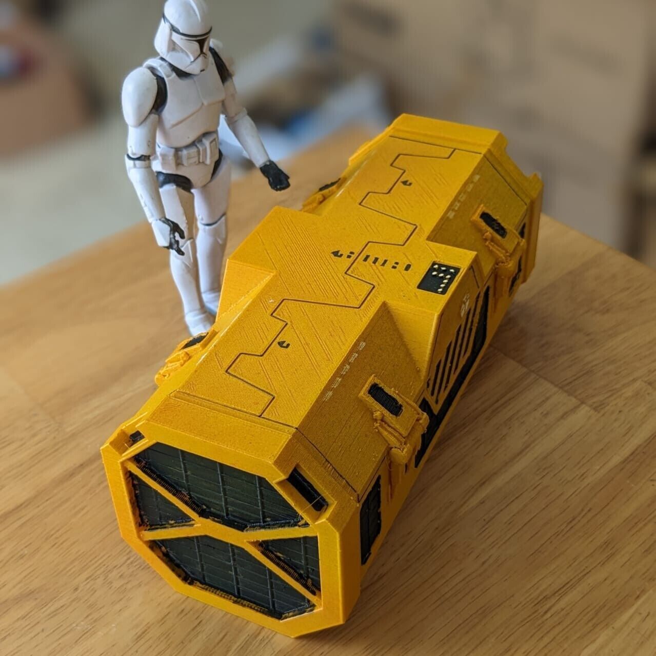 Kyber Crystal Container 1-6 scale Hottoys 3D print model_59