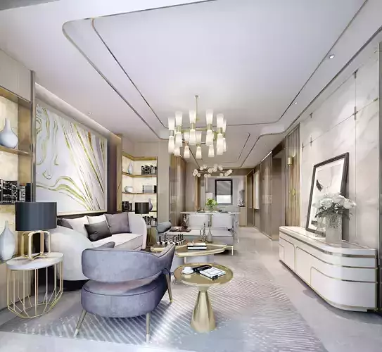 Indoor scene living room 70