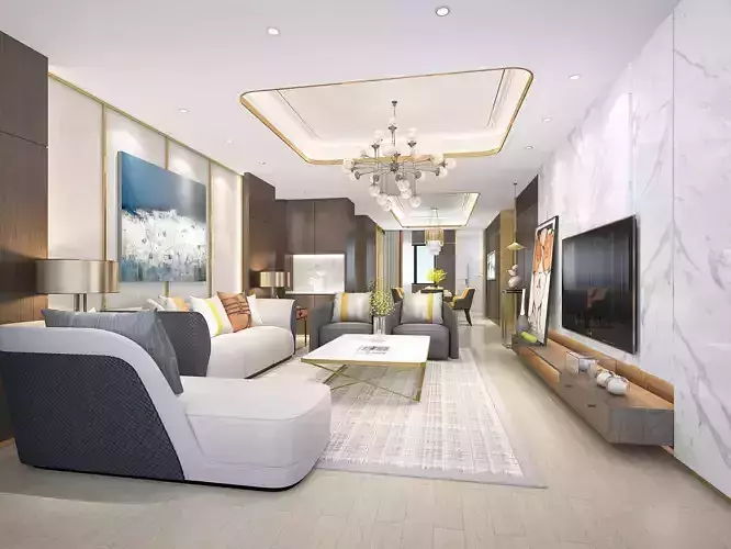 Indoor scene living room 66