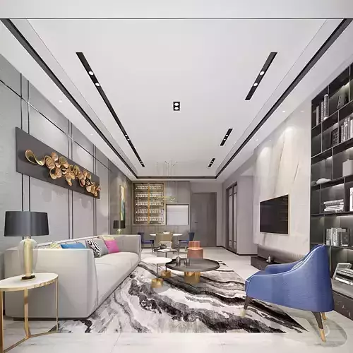 Indoor scene living room 65