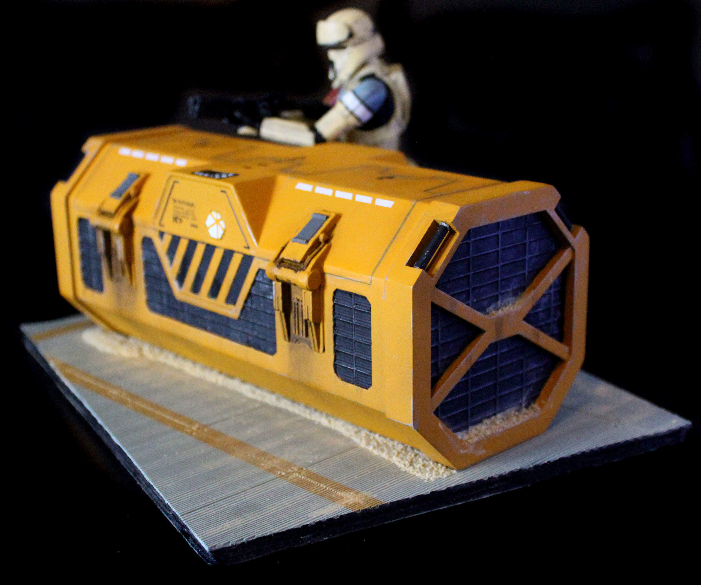 Kyber Crystal Container 1-12 scale Blackseries  3D print model_80