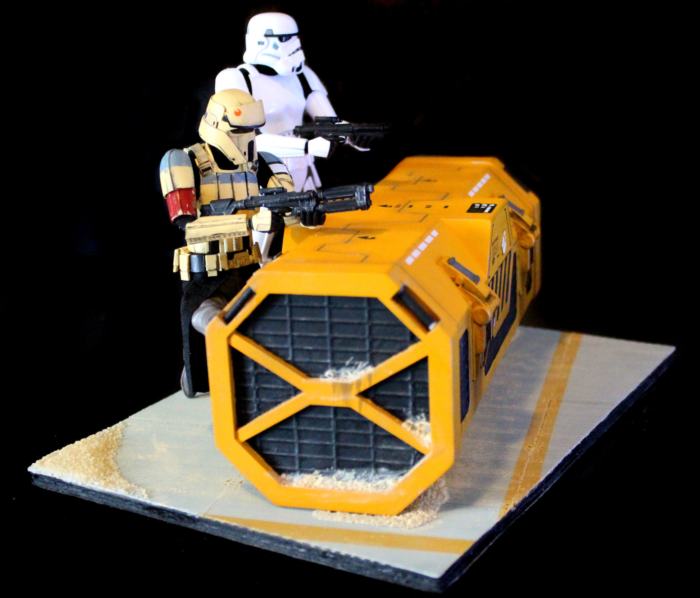 Kyber Crystal Container 1-12 scale Blackseries  3D print model_94