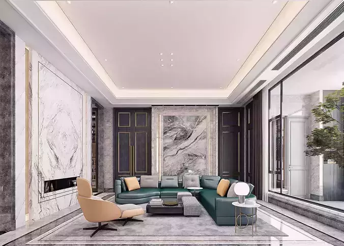 Apartment living room 57