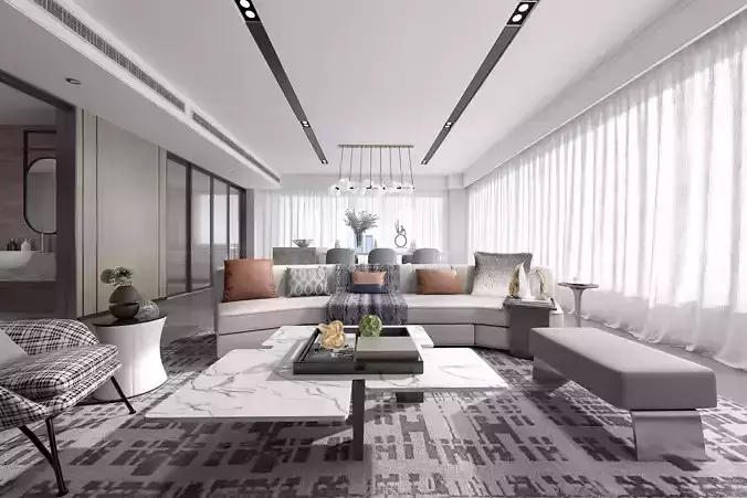 Apartment living room 53