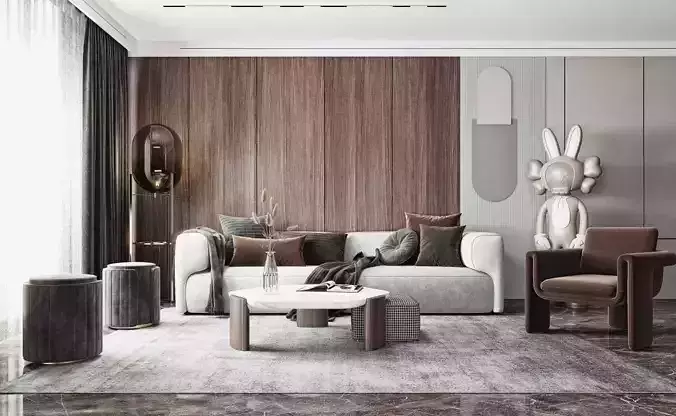 Apartment living room 42