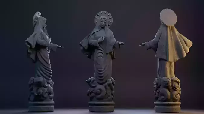 Virgin Mary Statue