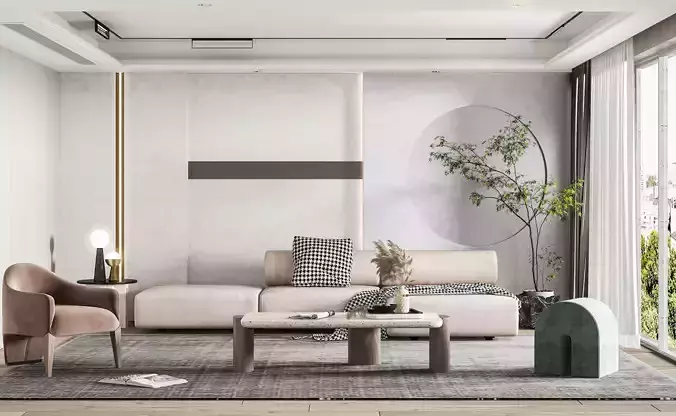 Apartment living room35