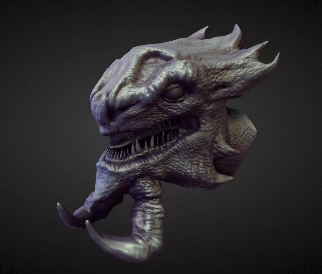 HEAD47 high poly sculpt 3D model_0