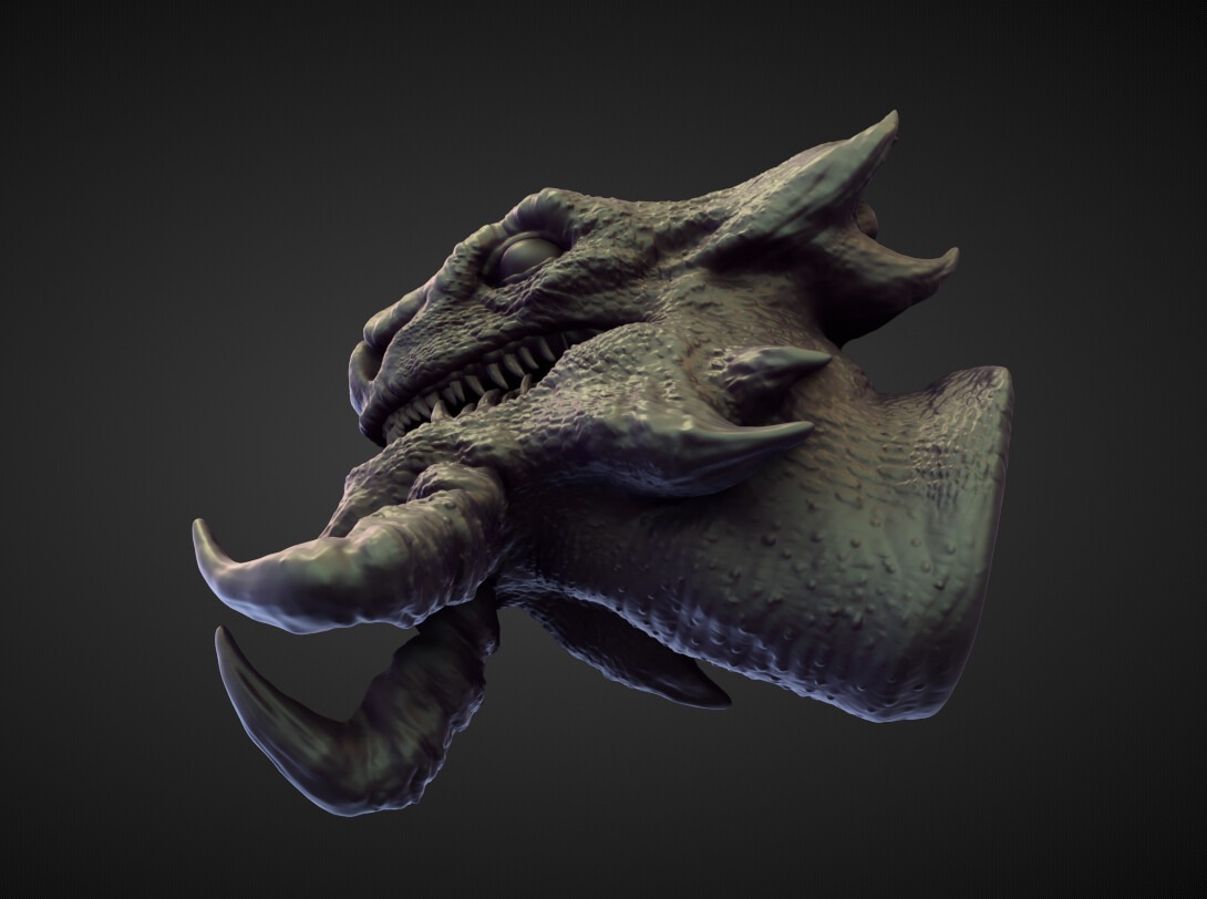 HEAD47 high poly sculpt 3D model_1