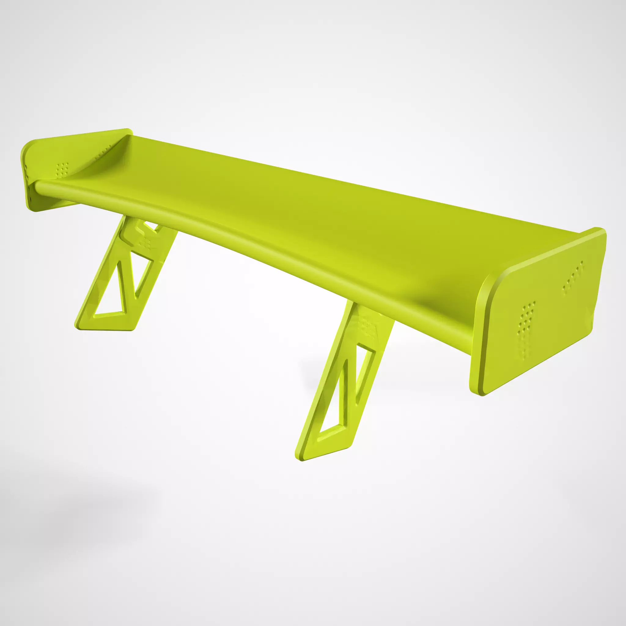 PORSCHE 911 GT3R 2019 SPOILER 3D print model_0