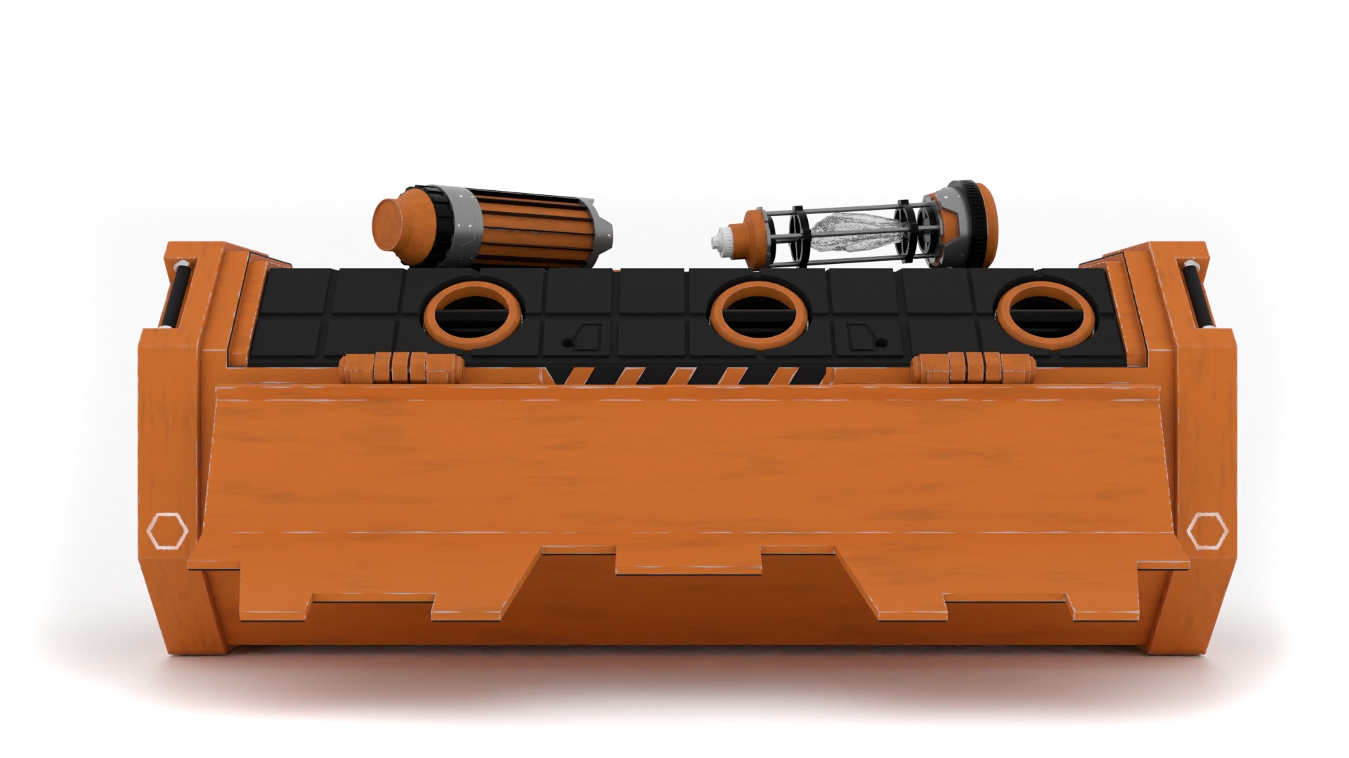 Kyber Crystal Container 1-18 scale Kenner Hasbro 3D print model_8