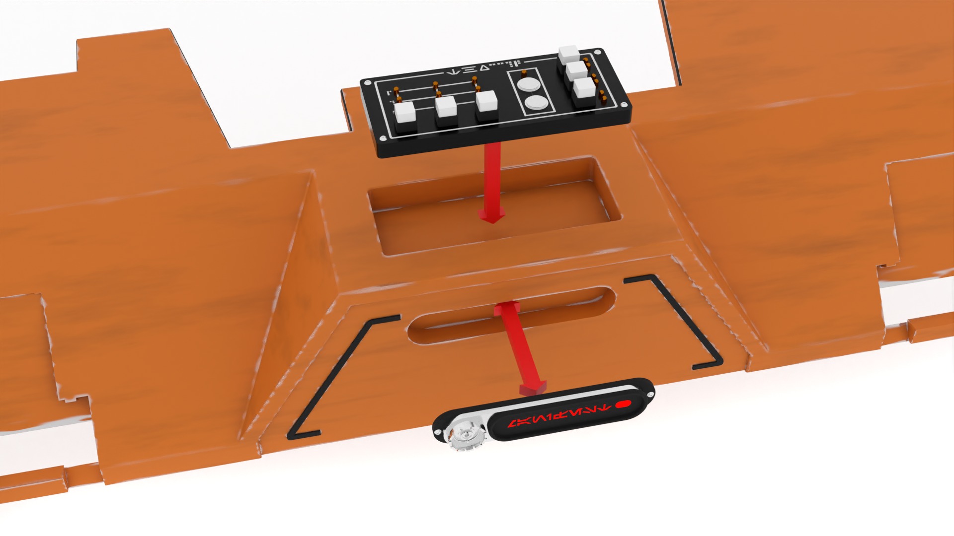 Kyber Crystal Container 1-18 scale Kenner Hasbro 3D print model_40