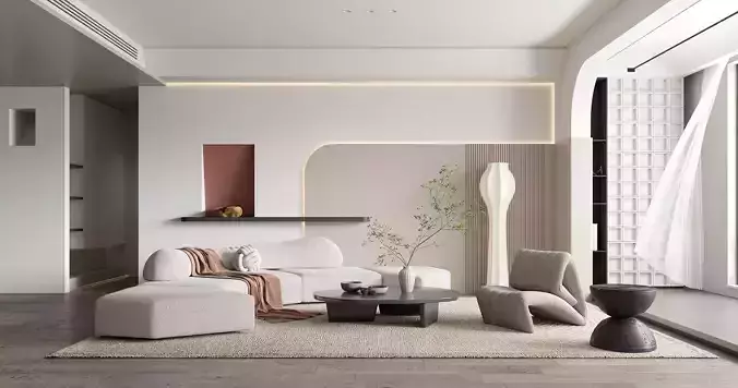 Indoor apartment living room 14