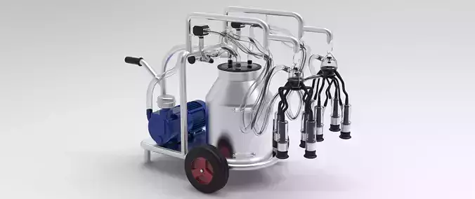 Double Milking Machine