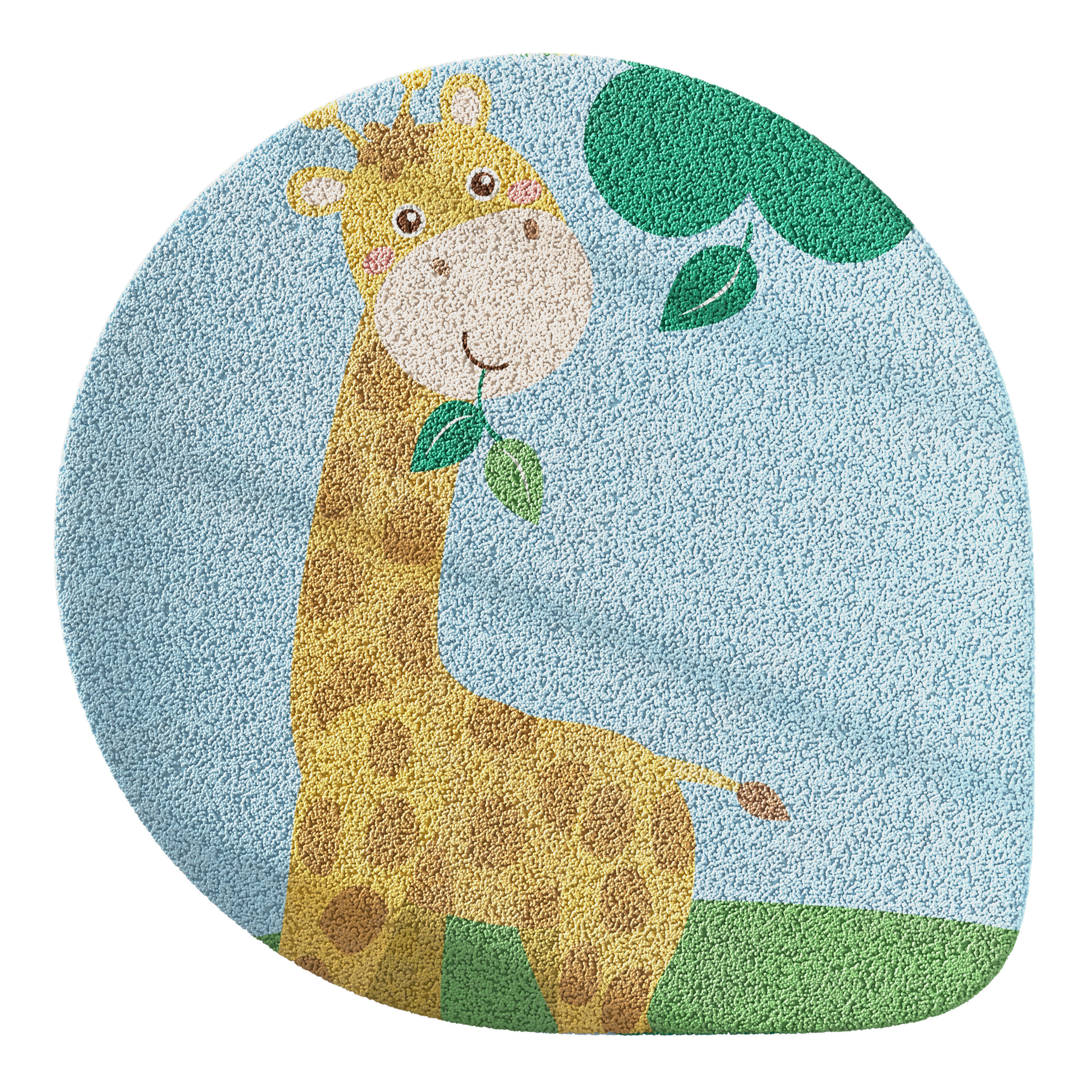 Kids carpet set 13 3D model_12