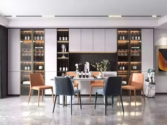 Living room dining table6