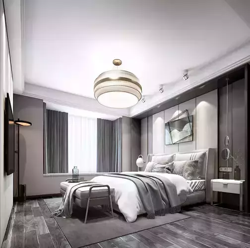 Modern luxury bedroom46
