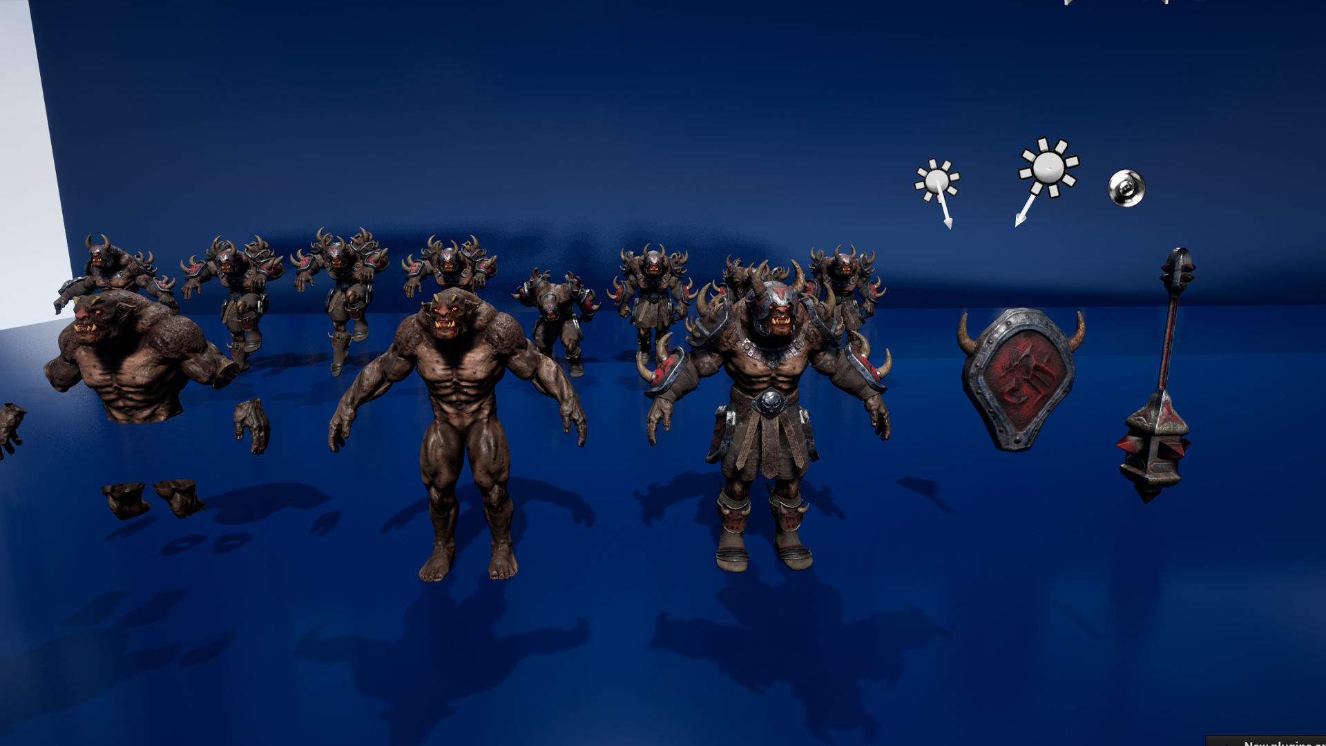 Ogre 2 Low-poly 3D model_8