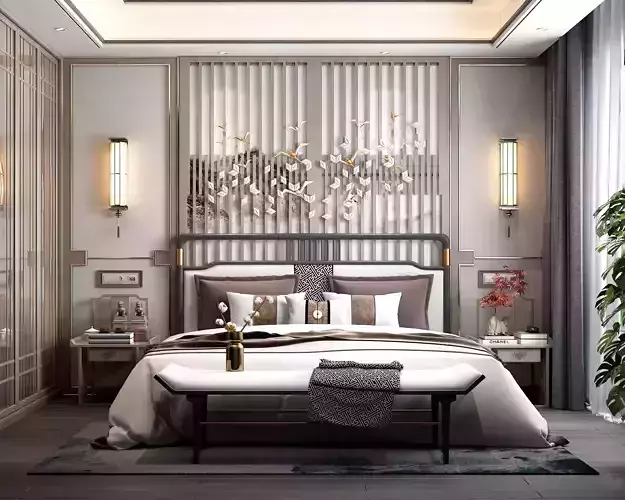 Modern luxury bedroom33