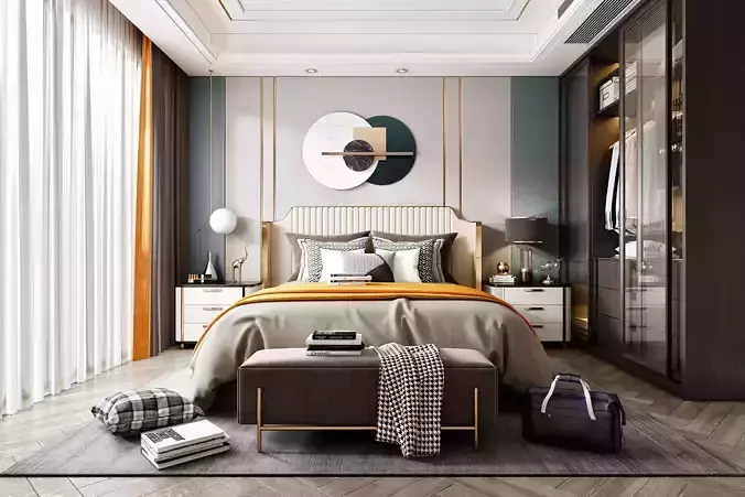 Modern luxury bedroom 30