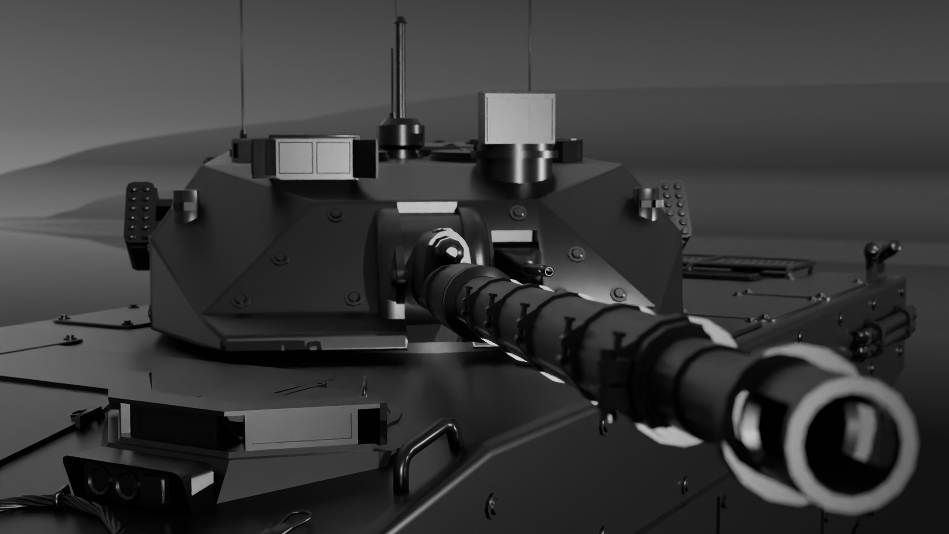 Fictional AFV 3D model_6