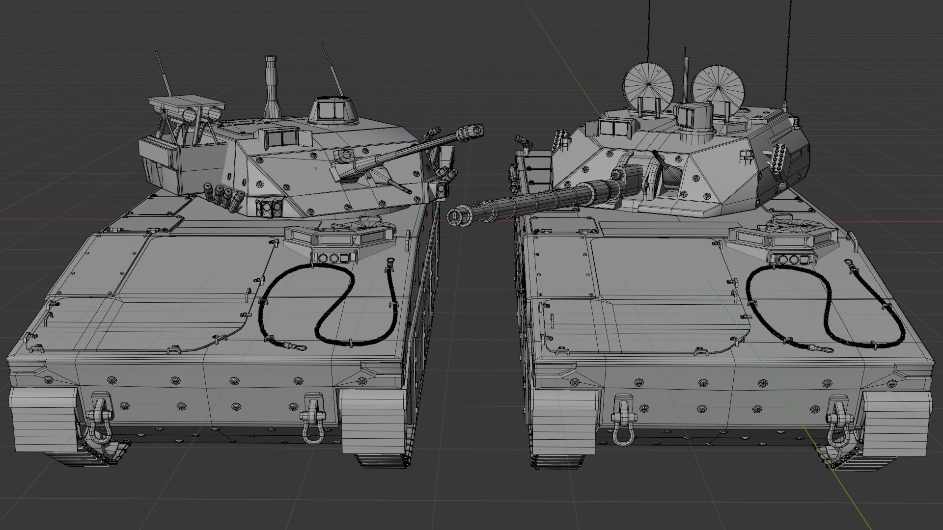 Fictional AFV 3D model_10