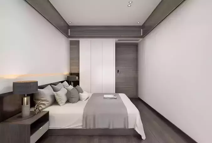 Modern interior bedroom 16