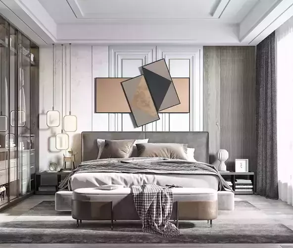 Bedroom furniture combination 1