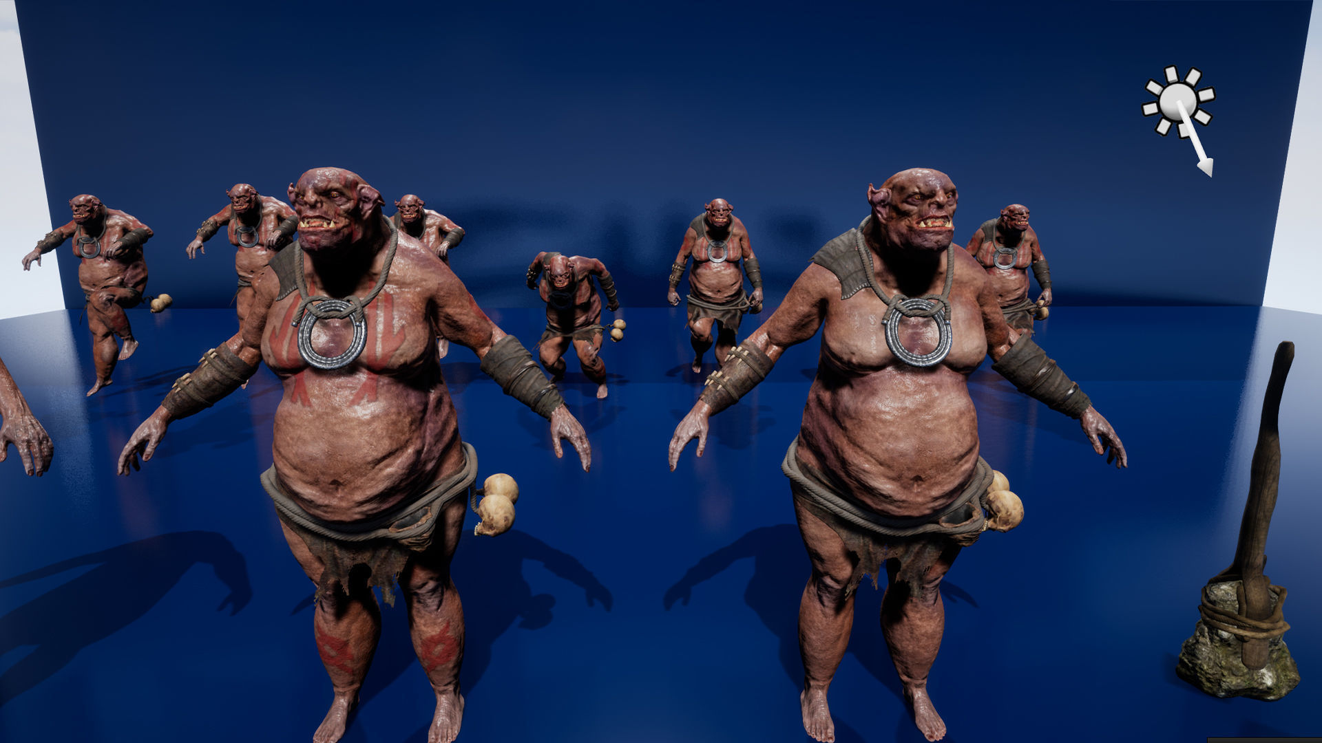 Ogre 3 Low-poly 3D model_17