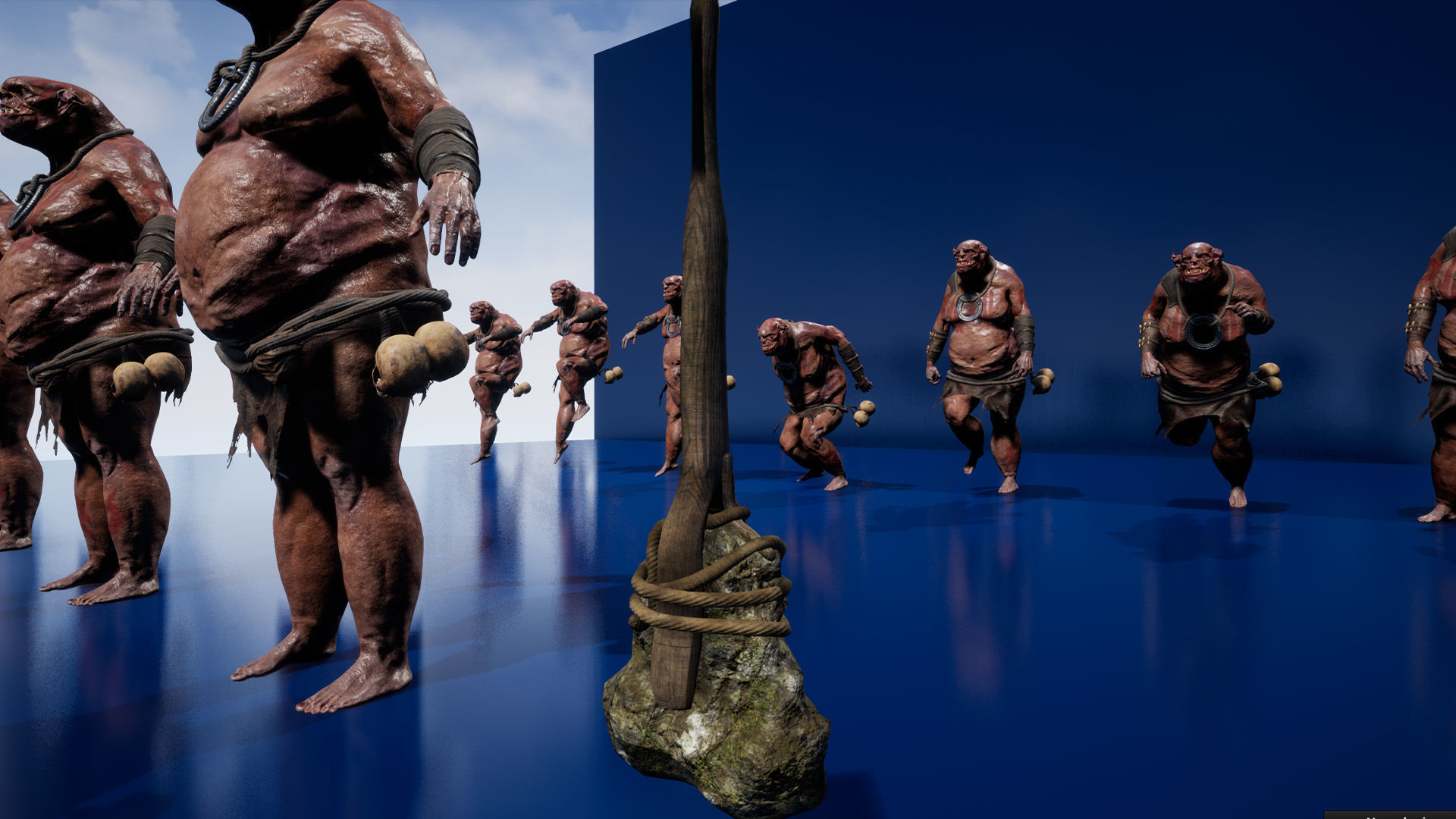 Ogre 3 Low-poly 3D model_21