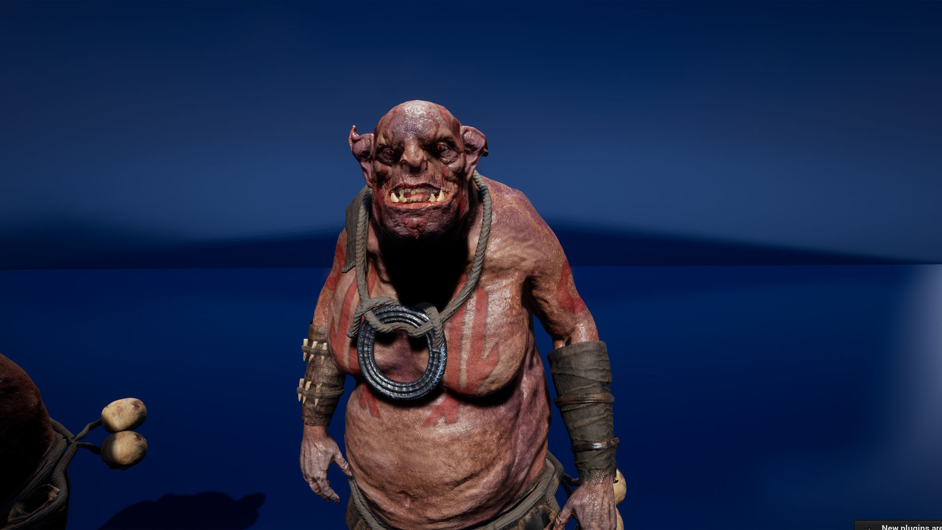 Ogre 3 Low-poly 3D model_22