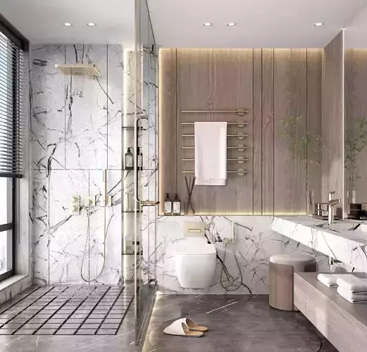 Apartment washroom 8