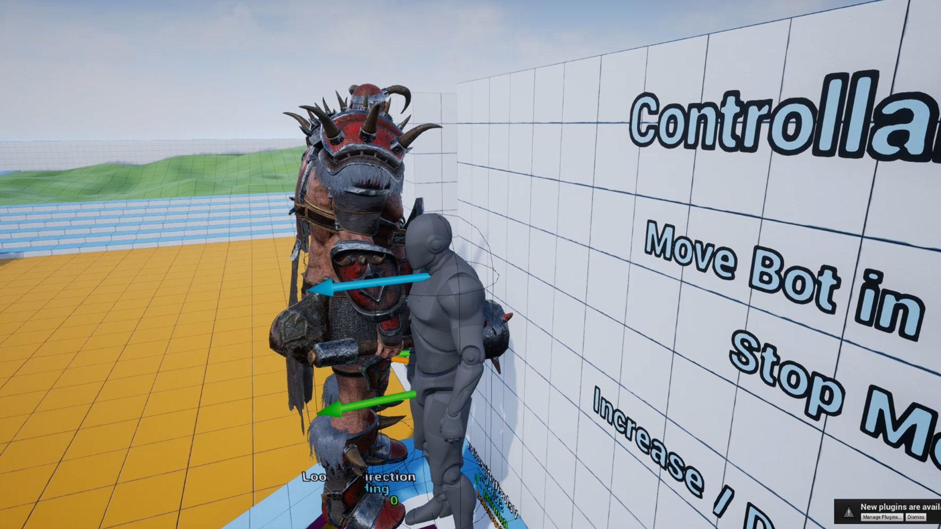 Orc 2 Low-poly 3D model_21