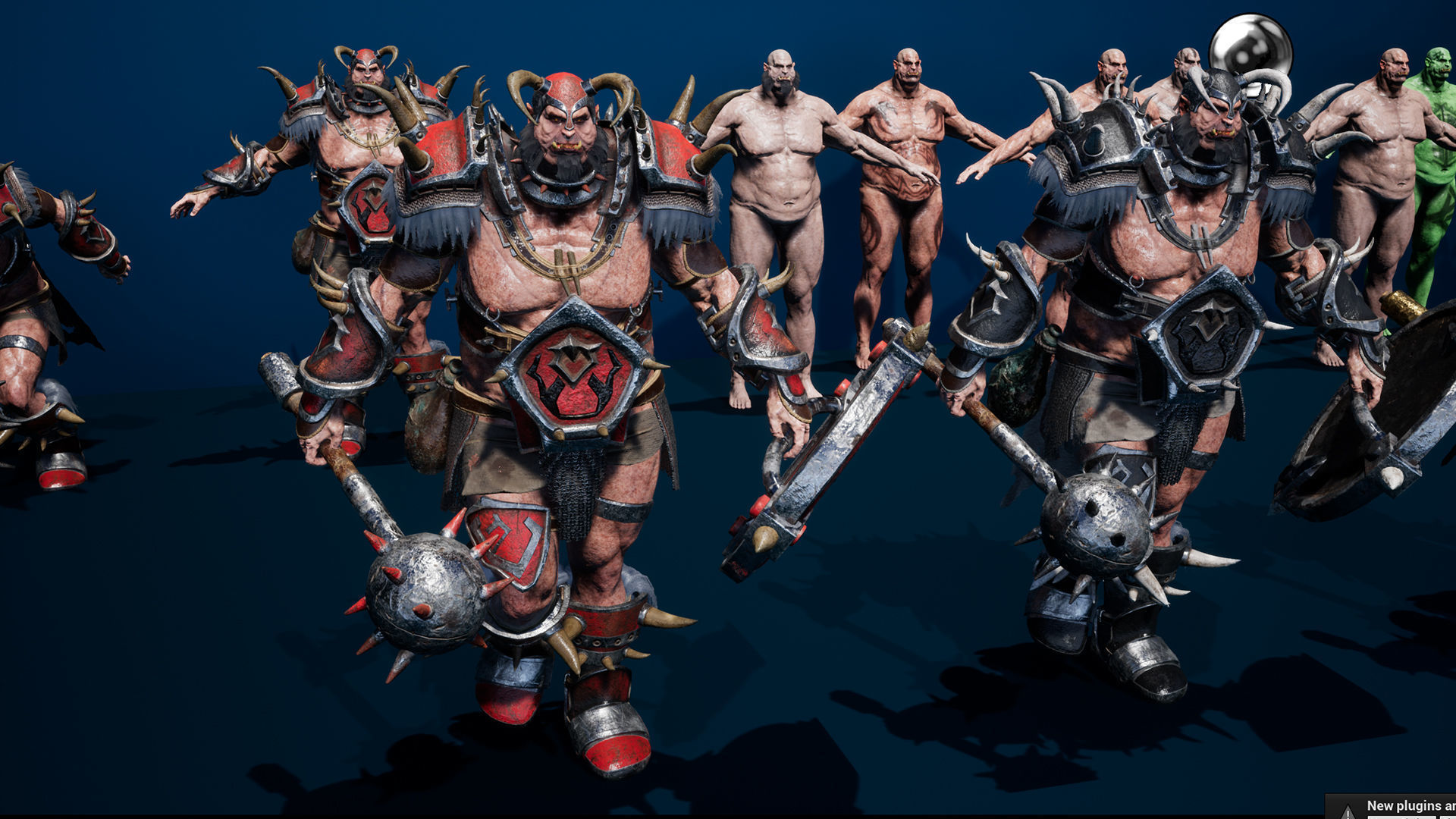 Orc 2 Low-poly 3D model_23