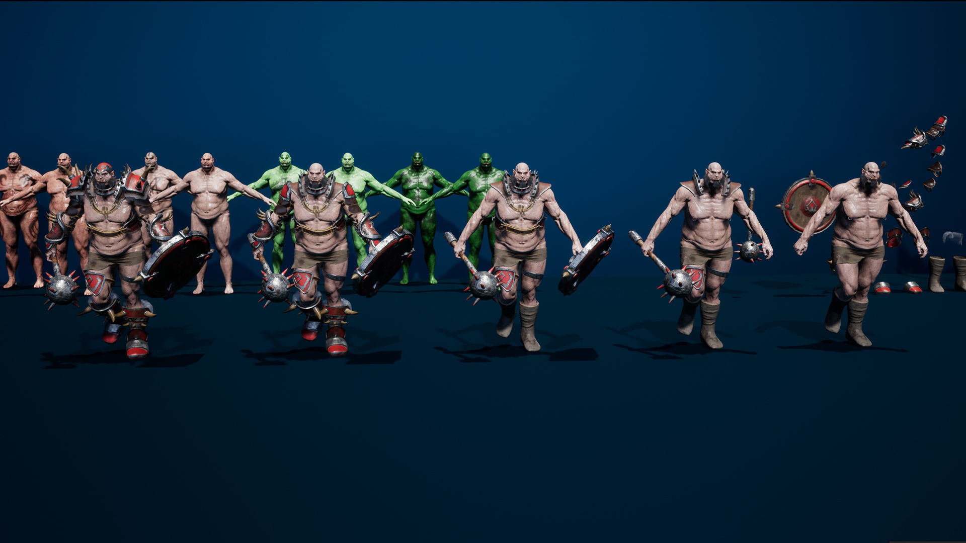 Orc 2 Low-poly 3D model_33