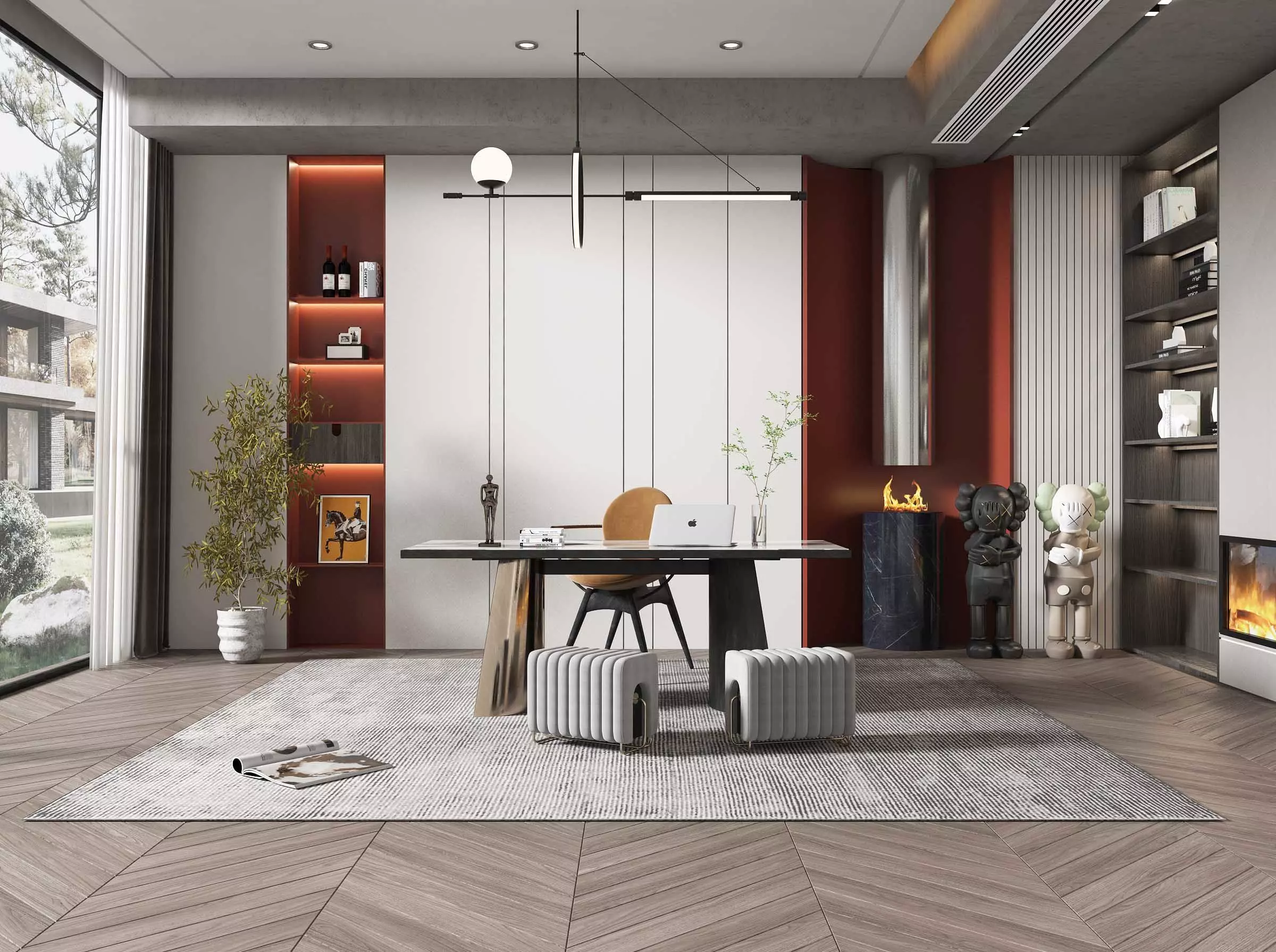 Apartment study 7 3D model_0