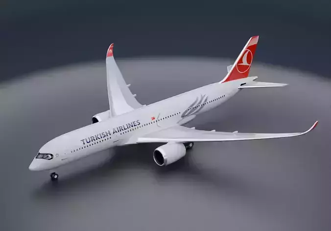 Airbus A350-900 XWB Turkish Airways Livery