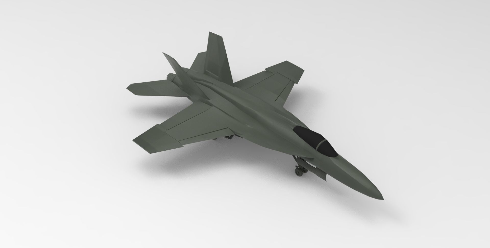Boeing FA-18EF Super Hornet 3D model_2