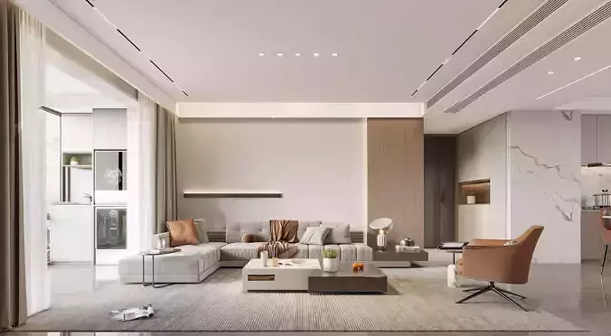 Indoor apartment living room1