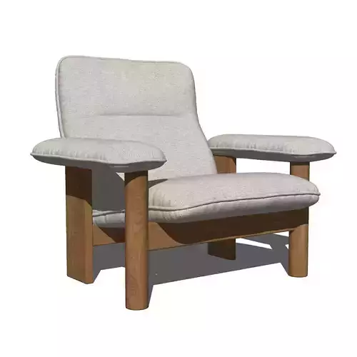 Brasilia Lounge Chair by Menu