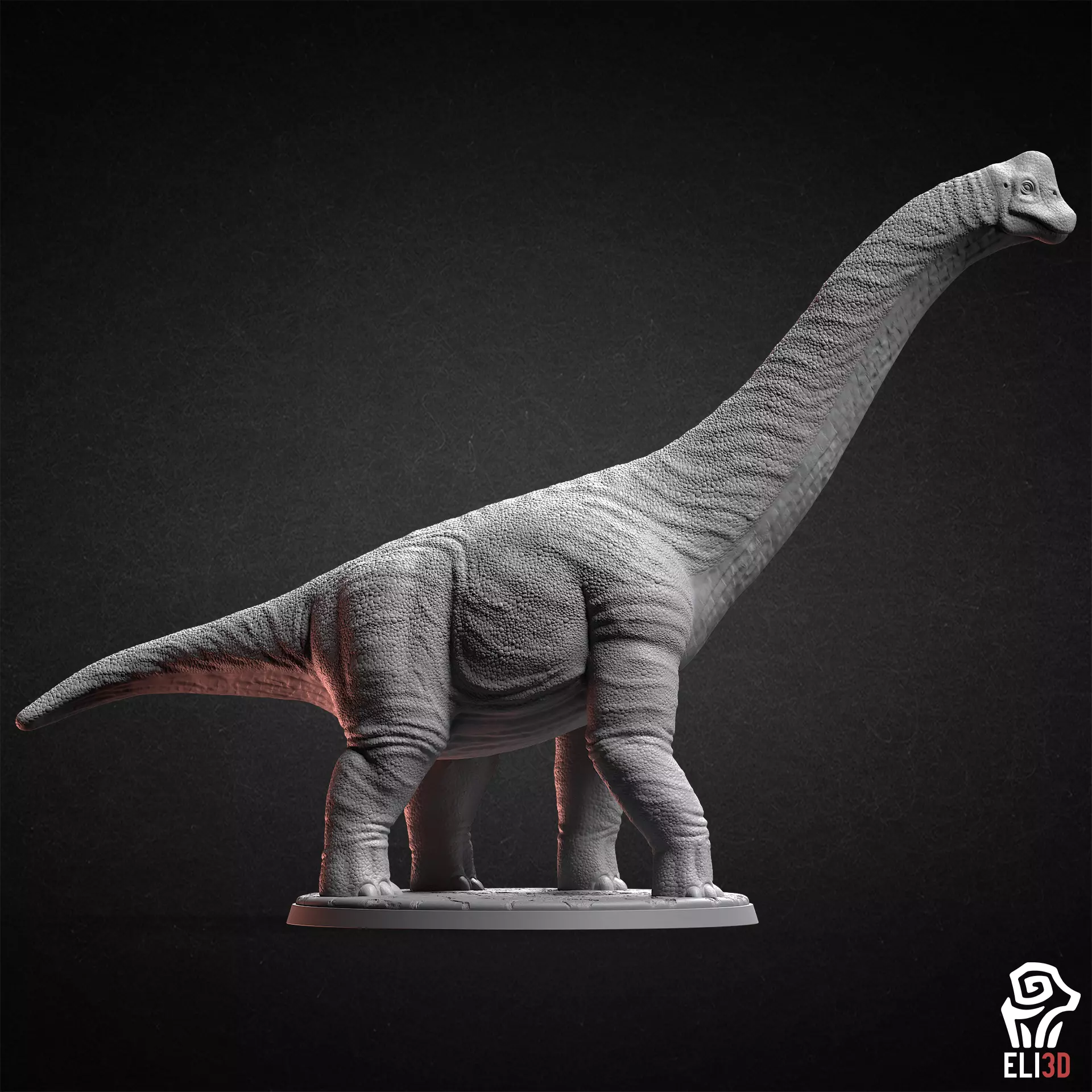 Brachiosaurus - Dinosaur 3D print model_0