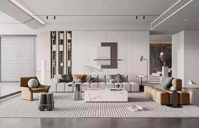 Indoor apartment living room 5