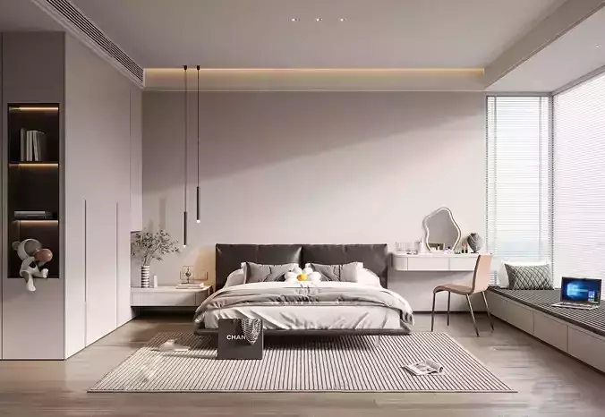 Modern luxury bedroom 24