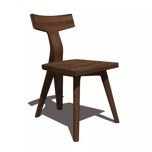 344 Fin Dining Chair by De La Espada