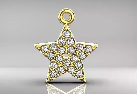 Star pendants 3D print model Star pendants 3D print model