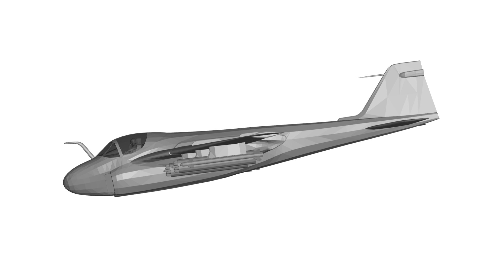 Grumman A-6 Intruder 3D model_2