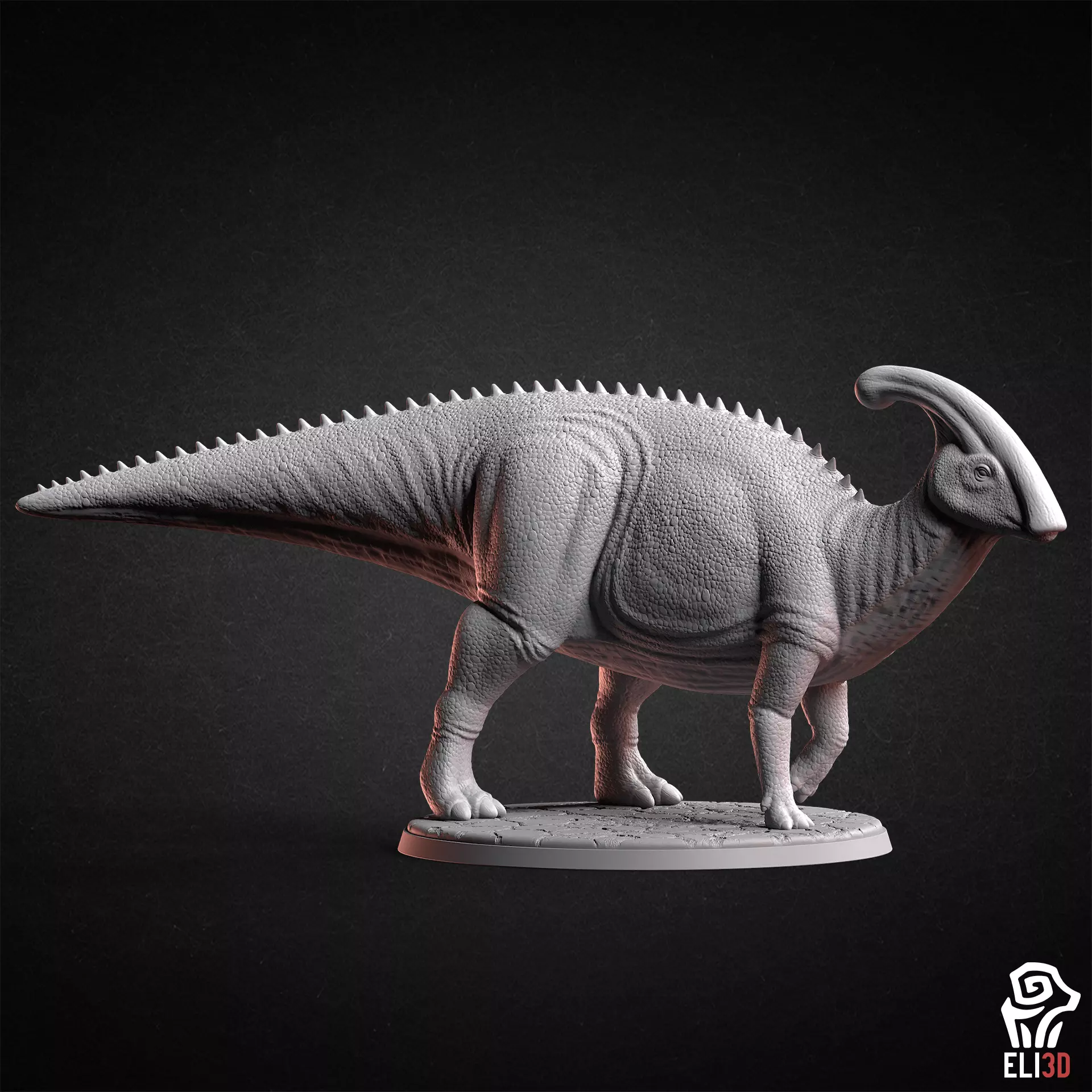 Parasaurolophus - Dino  3D print model_0
