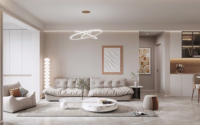 New York apartment 15 3D model